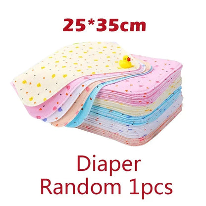 Waterproof Washable Mattress Urine Mat for Baby Toddlers Cute Cartoon Bed Protector Diaper Bedding Urine Pads Cloth Breathable