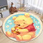 Winnie the Pooh Cute Cartoon Print Round Carpet.Bedroom,Balcony,Entry Door,Sofa,Chair Non-slip Mat.Gift,Picnic,Home Decorat,Rug
