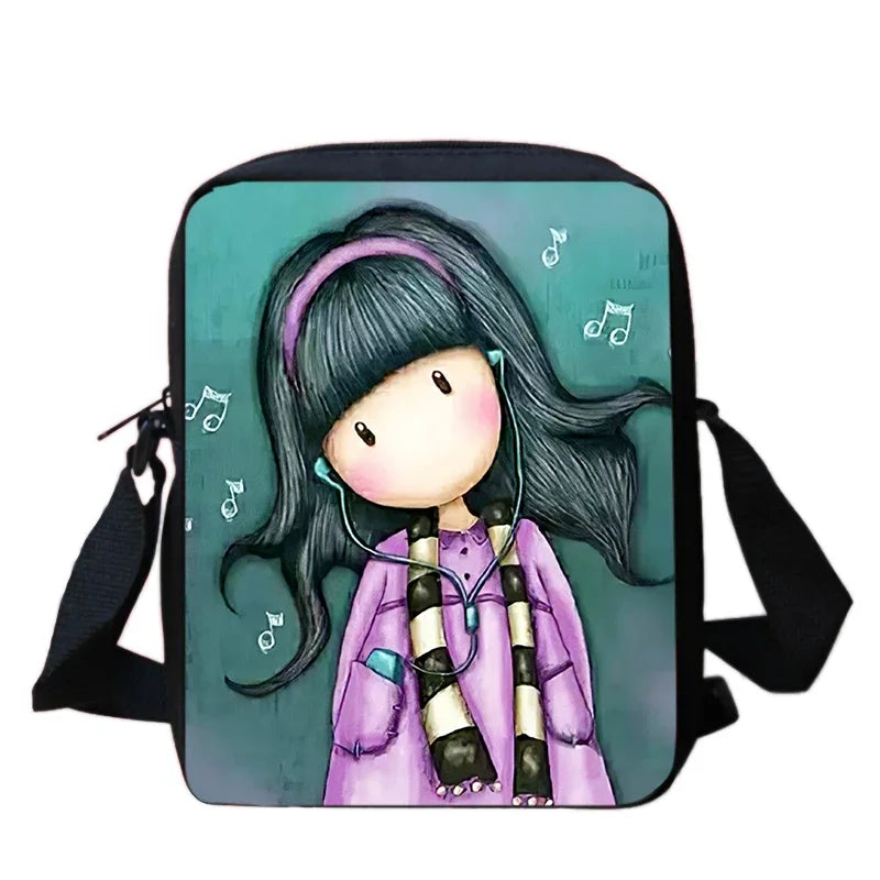 Santoro Gorjuss Insulated Crossbody Tote – Travel & Food Cooler Bag