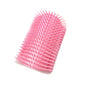 Cat Self Groomer Corner Wall  Brush Comb