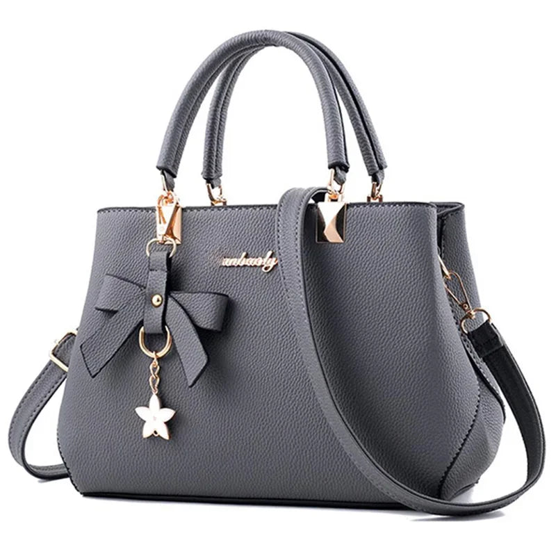 Elegant Women’s Shoulder Bag – Luxury Bowknot Crossbody