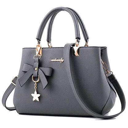 Elegant Women’s Shoulder Bag – Luxury Bowknot Crossbody