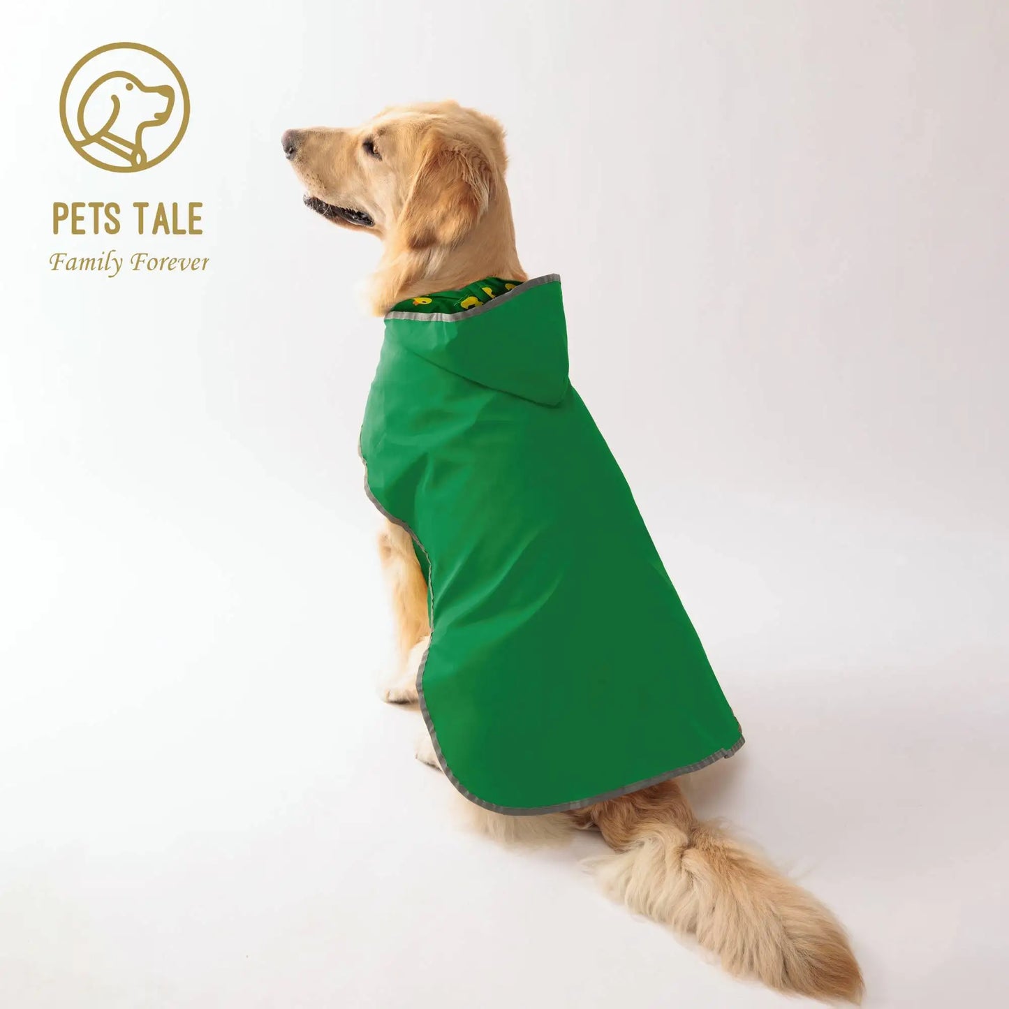 Stylish Double-Layer Raincoat with Two-Way Wear!