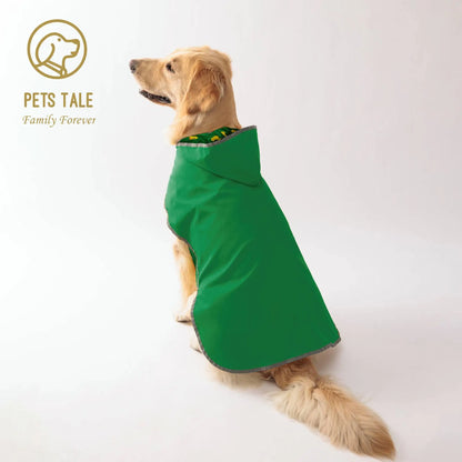 Stylish Double-Layer Raincoat with Two-Way Wear!