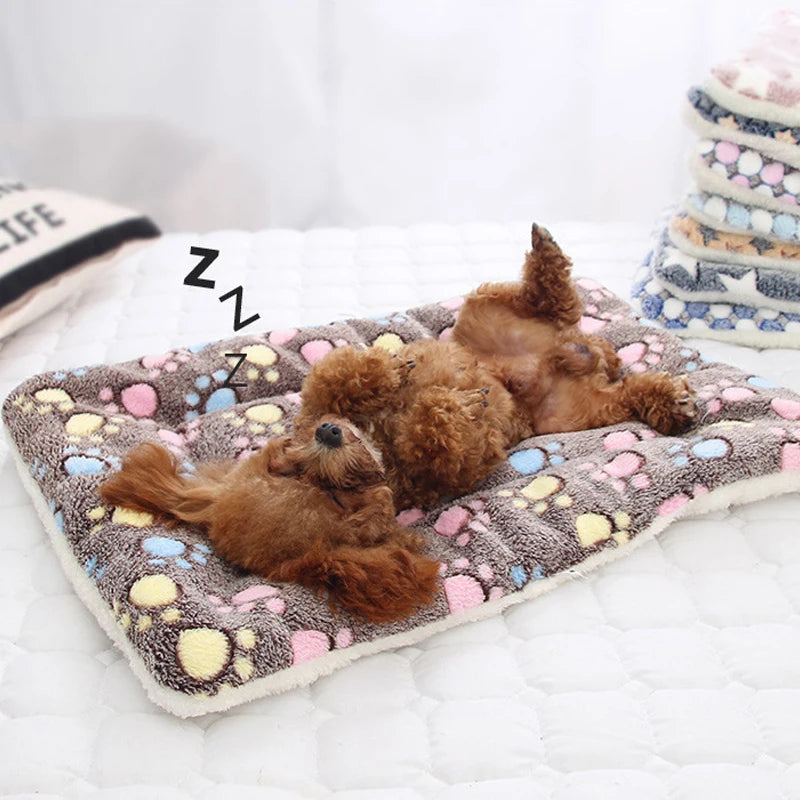 Soft Flannel Thickened Dog/Cat Bed Mat Blanket