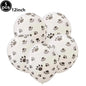 Dog Birthday Party Decorations 12inch Latex Print Animal Balloons Cute Pet Puppy Theme Baby Shower Birthday Party Decor Supplies