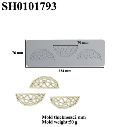 Meibum Fruit and Leaves Design Cake Lace Mat Sugarcraft Silicone Molds Fondant Cake Moulds Dessert Decorating Tools Bakeware