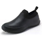 Mens Kitchen Working Shoes Non-slip Waterproof Chef Shoes Casual Unisex Work Shoes Water Shoes Rain Cotton Boots Plus Size 35-47