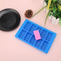 1/6PCS Robot Ice Cube Tray Silicone Mold Candy Moulds Chocolate  For Kids Party and Baking Minifigure Building Block  Themes