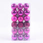 36/24pcs 40mm Merry Christmas Balls Christmas Tree Hanging Ball Ornaments Christmas New Year Party Home Decoration