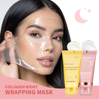 Korean Deep Collagen Peel‑Off Mask – Anti‑Wrinkle Overnight Treatment