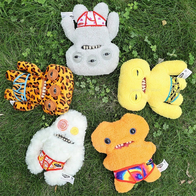 23CM Fuggler Hairy Fuggs Love Ugly Monster Plushies Toys Alien Kawaii Stuffed Animal Funny Vacay Vibes Underwear Series Dolls