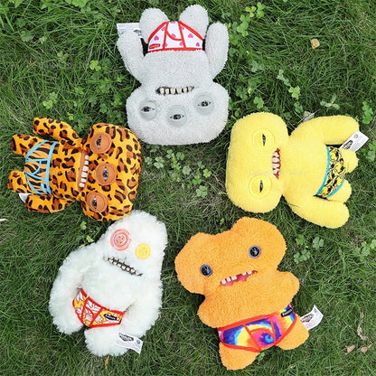 23CM Fuggler Hairy Fuggs Love Ugly Monster Plushies Toys Alien Kawaii Stuffed Animal Funny Vacay Vibes Underwear Series Dolls