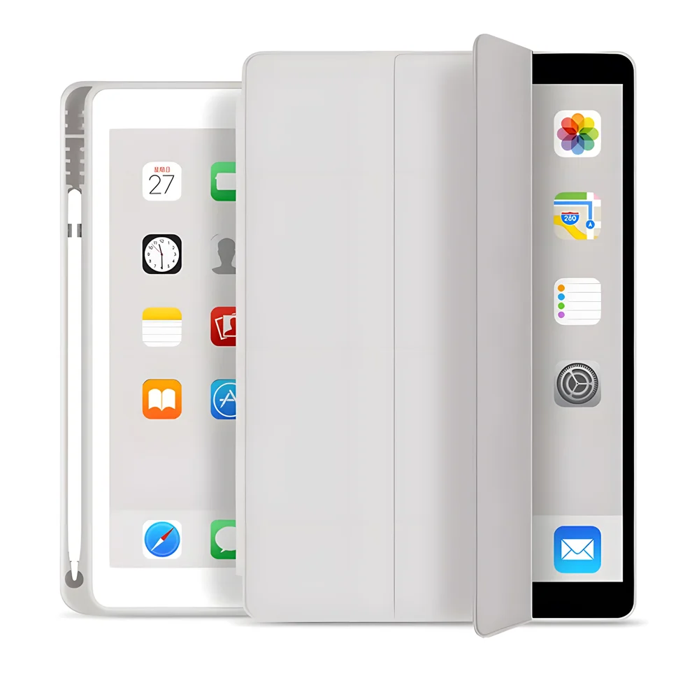 iPad Case with Pencil Holder (Pro/Air/Mini Models)