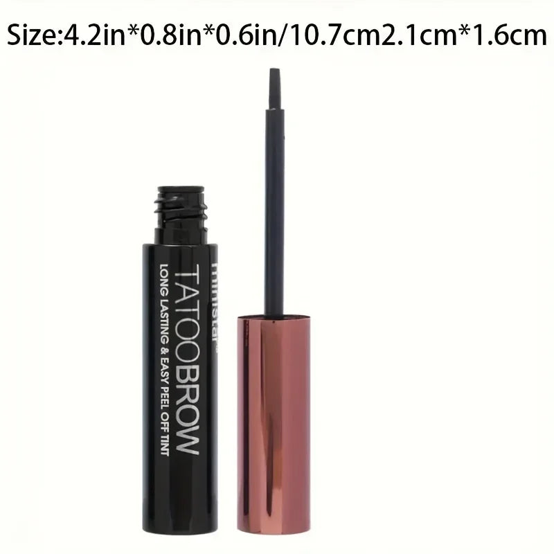 1pc Tattoo Peel Off Eyebrow Gel Tint, Semi Permanent