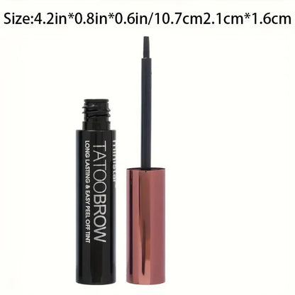 1pc Tattoo Peel Off Eyebrow Gel Tint, Semi Permanent