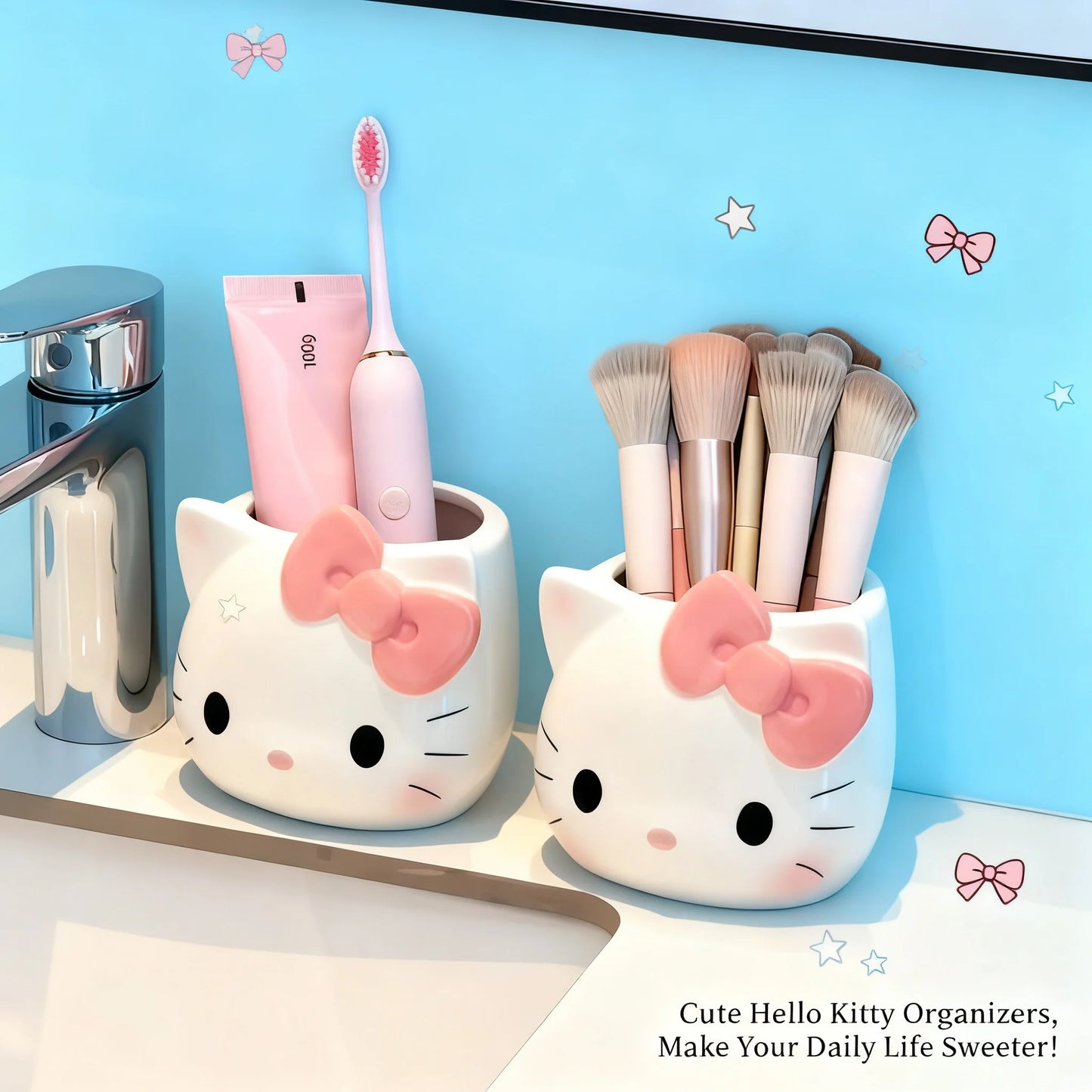 Hello Kitty Y2K Multi‑Functional Desktop Organizer