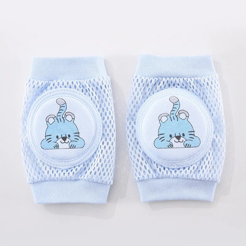 Baby Accessories Knee Pads Safety Boy Girl Kids Crawling Gaiter Toddler Slip Protector Infant Animal Monkey Tiger Dino Elephant