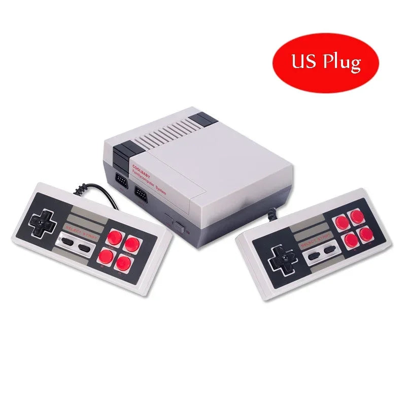 Retro Handheld Family Video Console (620 Built‑In Games, Dual Gamepads, AV Output)