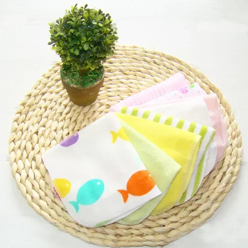 5/8 Pcs/Set Cotton Newborn Baby Towels Saliva Towel Nursing Towel