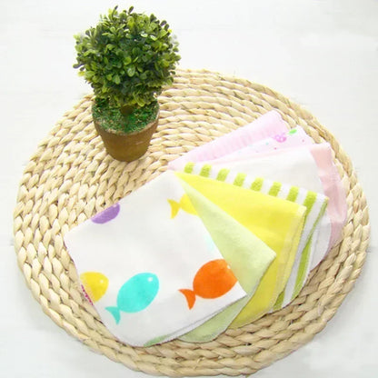 5/8 Pcs/Set Cotton Newborn Baby Towels Saliva Towel Nursing Towel