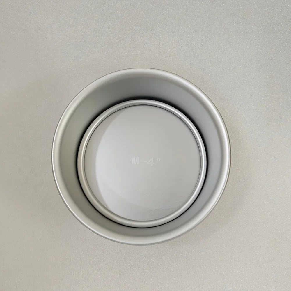 1pc Layered Circular Cake Mold Set – 4/6/8in Non‑Stick Baking Pans with Detachable Bottom