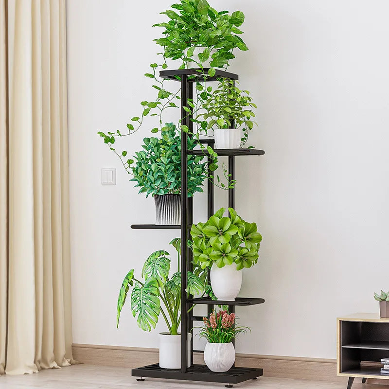 Iron Plant Stand – Multi‑Tier Display Rack