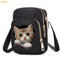Cat & Dog Faith Quote Crossbody Phone Bag