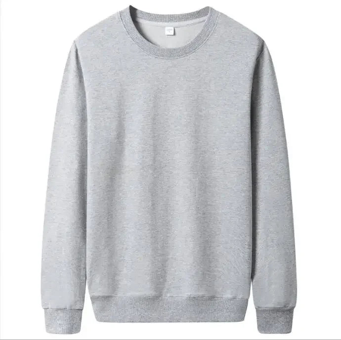 Men's Fashionable Thin Solid Color Hoodie Ideal for Autumn Casual Pullover Streetwear