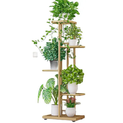 Iron Plant Stand – Multi‑Tier Display Rack