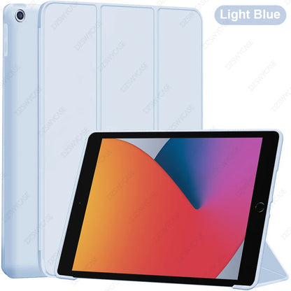 iPad 10.2 Slim Silicone Smart Case (7th–9th Gen)