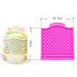 Texture Molding Silicone Molds for Fondant Cake Decorating Molded