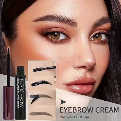 1pc Tattoo Peel Off Eyebrow Gel Tint, Semi Permanent