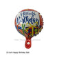 New 10 Inch Round Love Shape English Aluminum Film Balloon New Year's Birthday Valentine's Day Party Wedding Room Decoration
