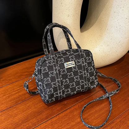 Korean Denim Mini Crossbody Bag – Casual Urban Style