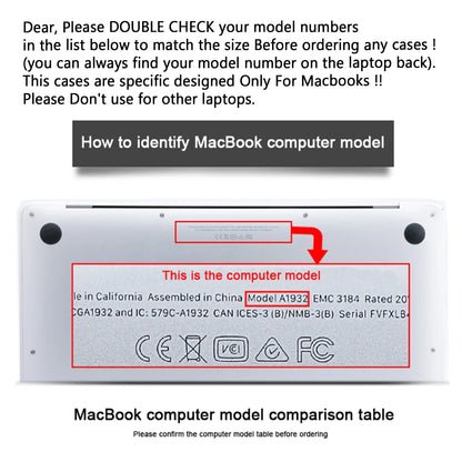 Crystal Laptop Case For Apple Macbook 13 15 16 11 12 For Air 13 A2179 A2337 A2681 For M1 Chip Pro 13 A2338 Mac Protective Cover