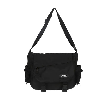 Shoulder Bag Large Capacity Crossbody Bag Retro Workwear Postman Bags for Women Nylon Handbags