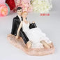 Wedding Couple Resin Cake Figurine