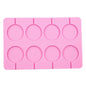 Round Silicone Lollipop Mold – Kids’ DIY Chocolate, Candy & Biscuit Baking Tool