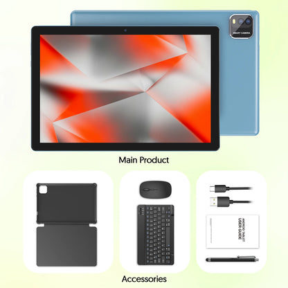 10" Android 15 Tablet (12GB+64GB)