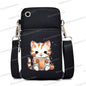 “Just A Girl Who Loves Cats” Mini Phone Crossbody Bag