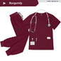 Wholesale Nurse Uniform Set Doctor Nurses Dental Hospital Uniforms Joggers Pants Sets Beauty Spa Nursing Articles Scrub Workwear