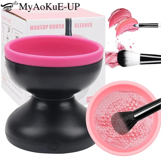 Electric Makeup Brush Cleaner Beauty Tool