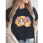 Candy Cartoon Print Streetwear T-shirt Harajuku Clothes Fashion Girls T Shirt Short Sleeve Summer Tee Casual Female O-Neck Top