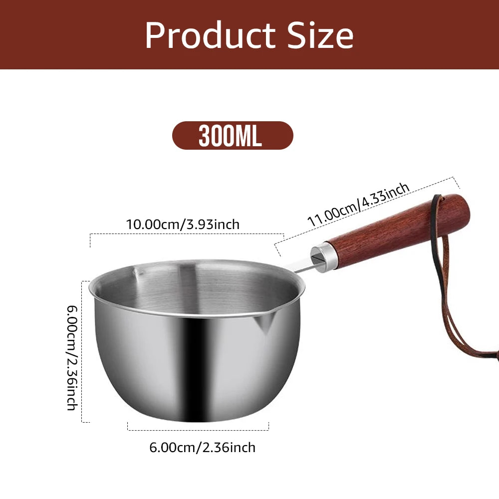 Professional Stainless Steel Saucepan with Lid