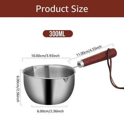 Professional Stainless Steel Saucepan with Lid
