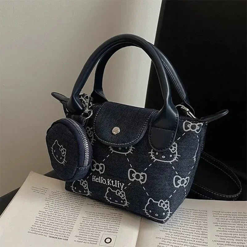 Hello Kitty Mini Dumpling Shoulder Bag   Cute Cartoon Crossbody