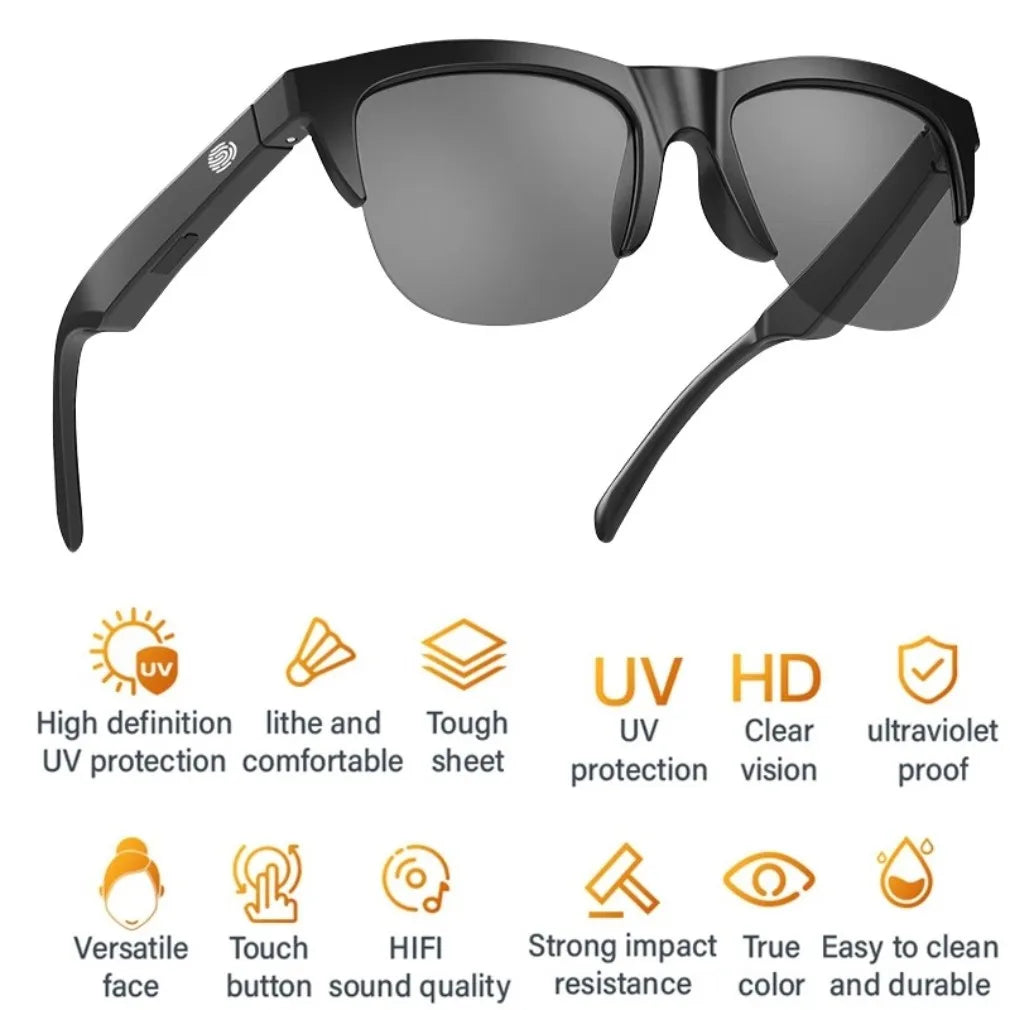 Sunglasses – BT 5.3 Hands‑Free Stereo Eyewear