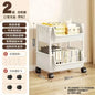 Multi‑Layer Rolling Storage Cart — Floor‑Standing Organizer