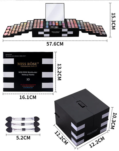 MISS ROSE Full Makeup Kit for Women (All‑in‑One Gift Set)